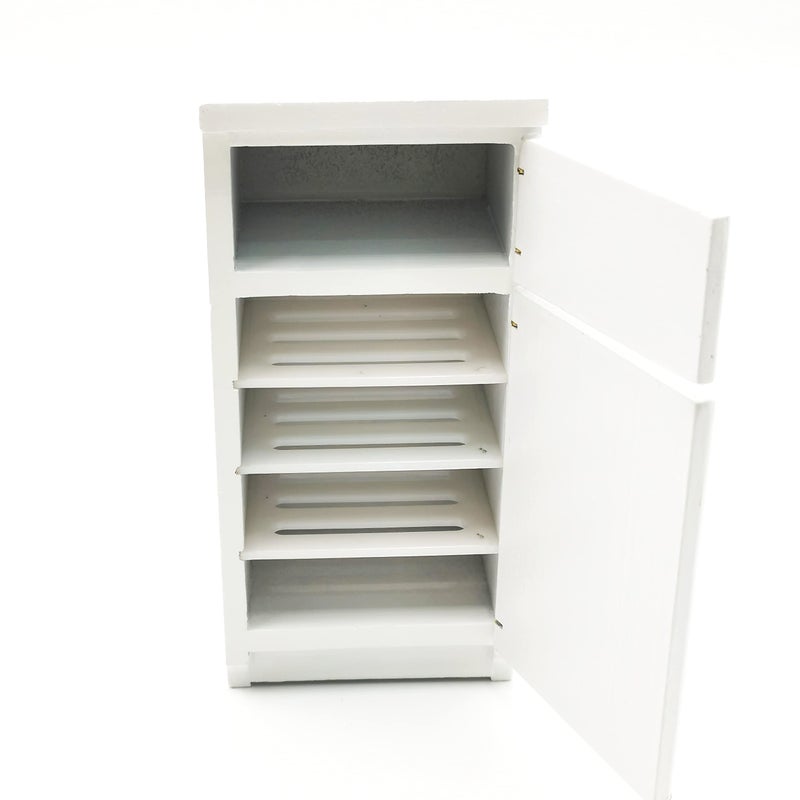 SXFSE Dollhouse Decoration Accessories,Mini Dollhouse Furniture Refrigerator Miniature Living Room Pretend Play Model - Image 3